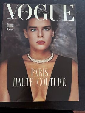 VOGUE Paris 669 September 1986 Turlington Thurman Montana Monaco Bacon
